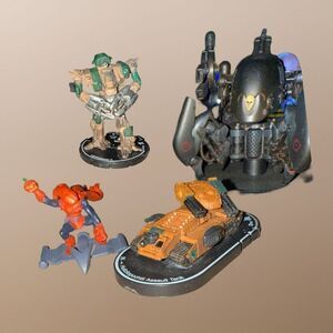 Rackman Replacement Peices AT-43 Therian Wrath Golgoth Goblin Crimson Hawk B21